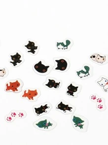 Hình dán đồ họa hoạt hình 80 chiếc - Nhiều màu - Xem 3