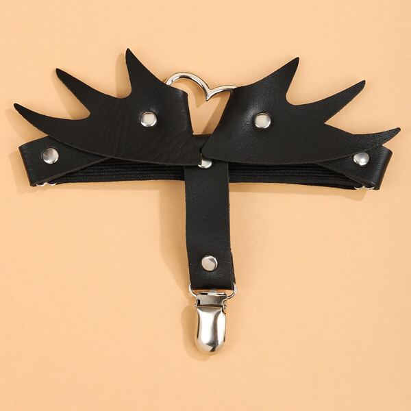

PU Leather Garter Belt, Black
