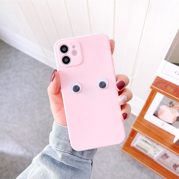 

Eye Detail Phone Case, Pink