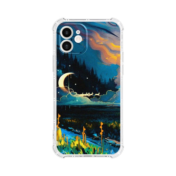 

Cartoon Graphic Phone Case, Multicolor