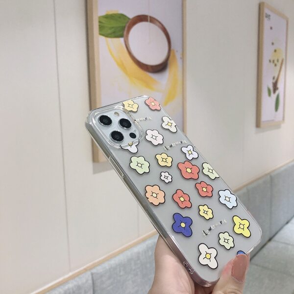 

Abstract Art Phone Case, Clear