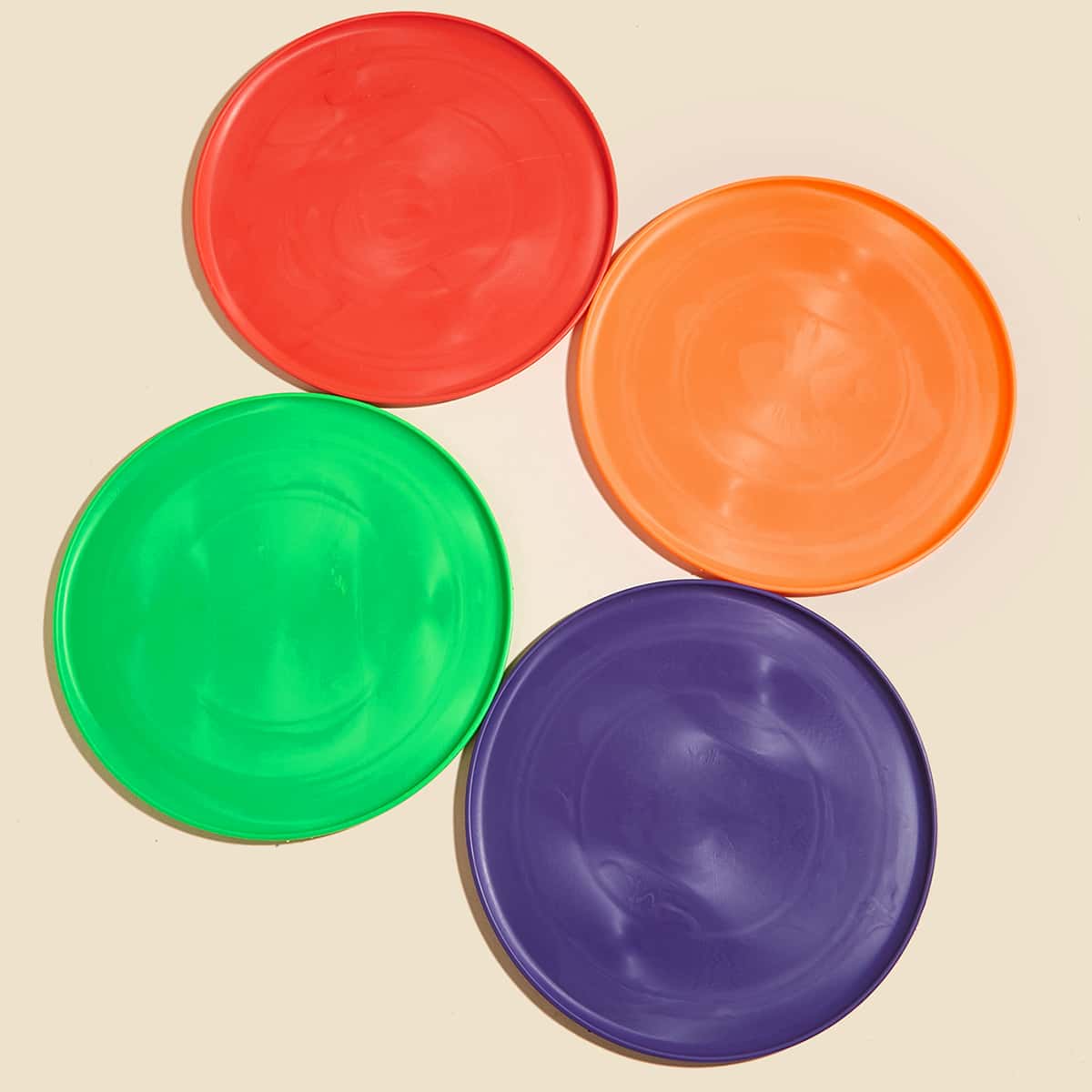 

1pc Random Color Pet Training Frisbee, Multicolor