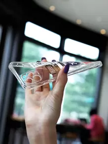 Apple Air Ticket Print Phone Case Compatible With IPhone 11,IPhone 13,IPhone 14 Pro Max - Clear - View 4