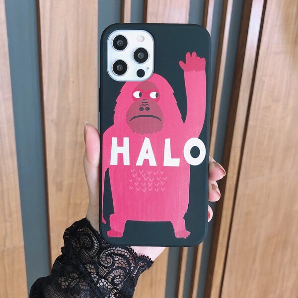 

Cartoon Orangutan Phone Case, Multicolor