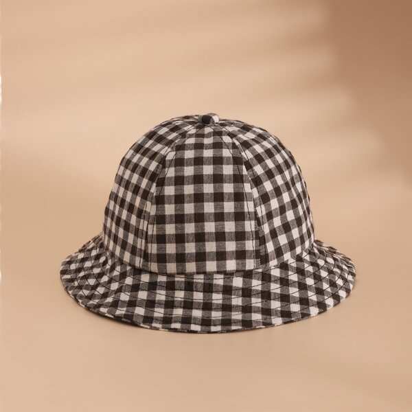 

Kids Plaid Bucket Hat, Multicolor