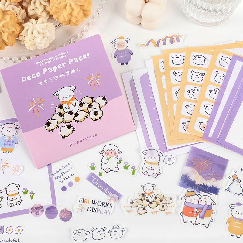 

40sheets Cartoon Graphic Random Sticker, Multicolor