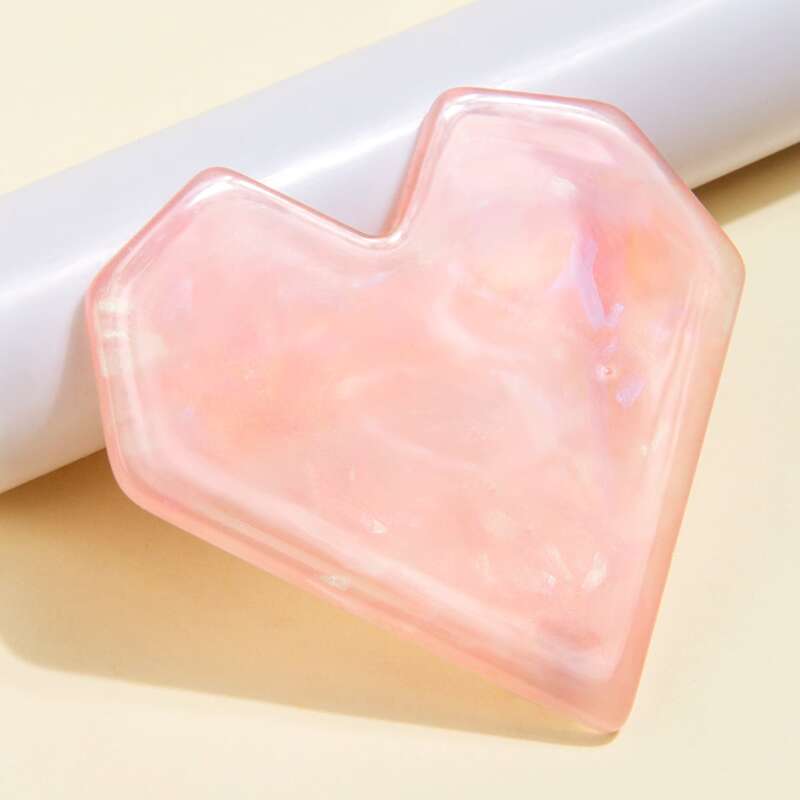 

Heart Design Hair Clip, Pink