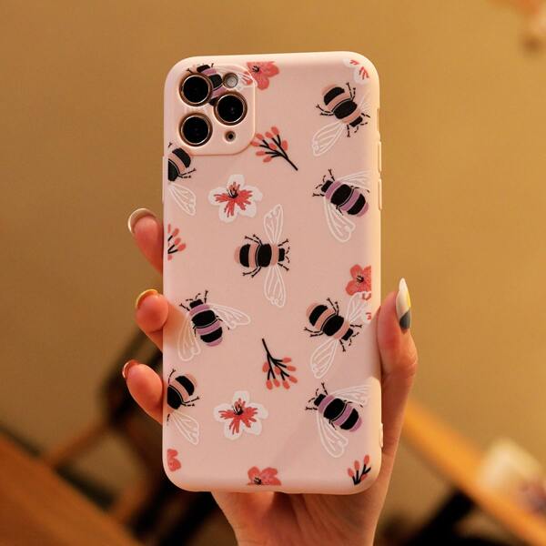 

Bee Print Phone Case, Multicolor