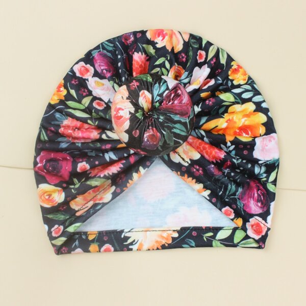 

Baby Flower Print Hat, Multicolor