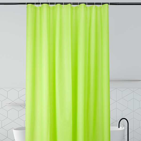 

Solid Color Water Proof Shower Curtain, Green