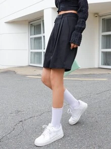 DAZY 翻蓋口袋复古短褲