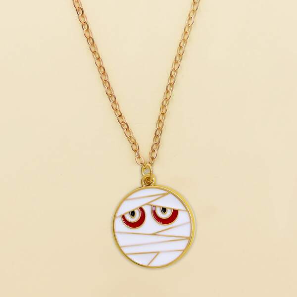 

Cartoon Charm Necklace, Multicolor