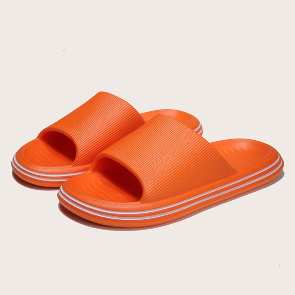 

Open Toe Shower Slides, Orange