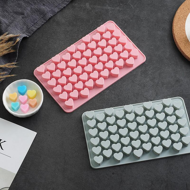 

1pc Random Heart Silicone Cake Mold, Multicolor