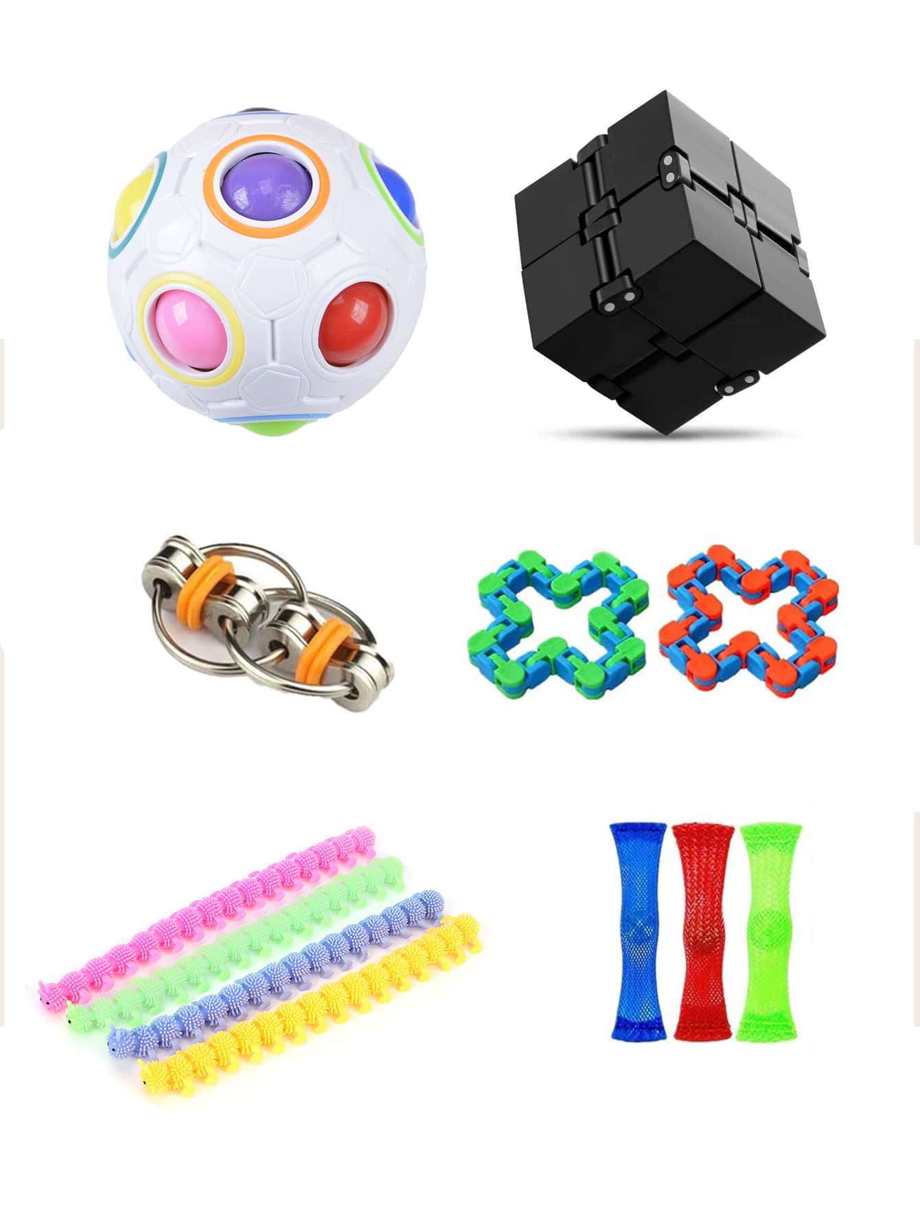 12入組解壓玩具套裝 - 彩色 - 查看 1