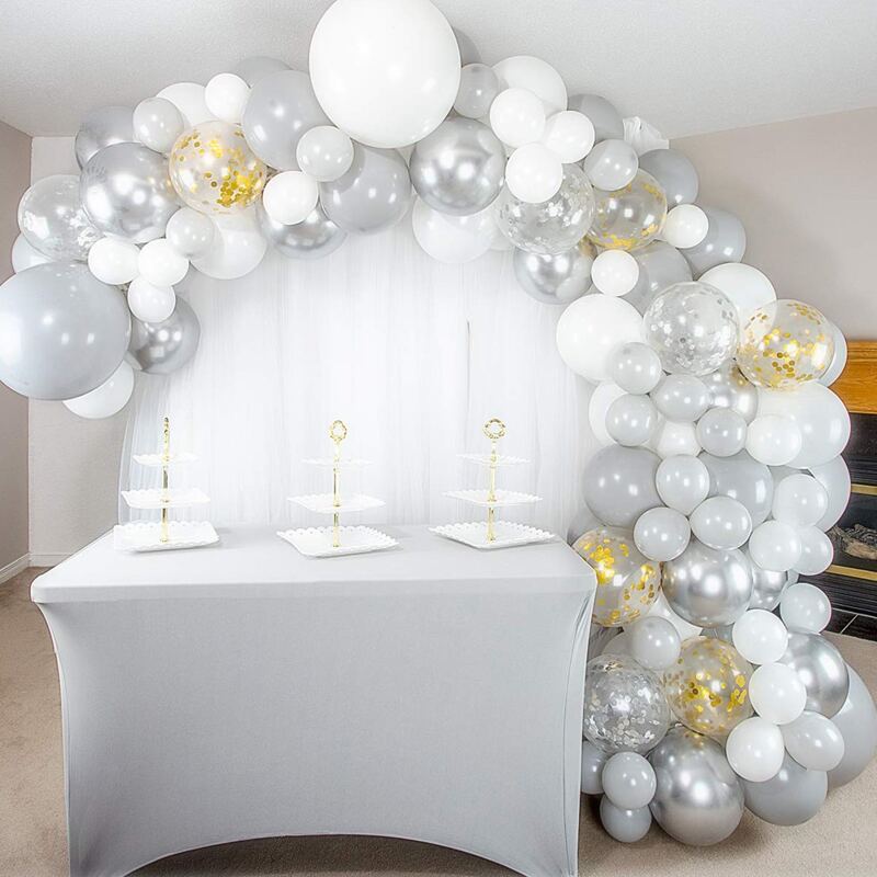 

111pcs Balloon Garland DIY Kit, Multicolor