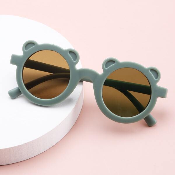 

Kids Cartoon Design Sunglasses, Green