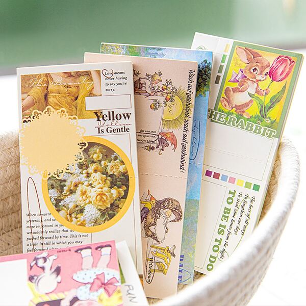 

1pc Cartoon Graphic Random Memo Pad, Multicolor
