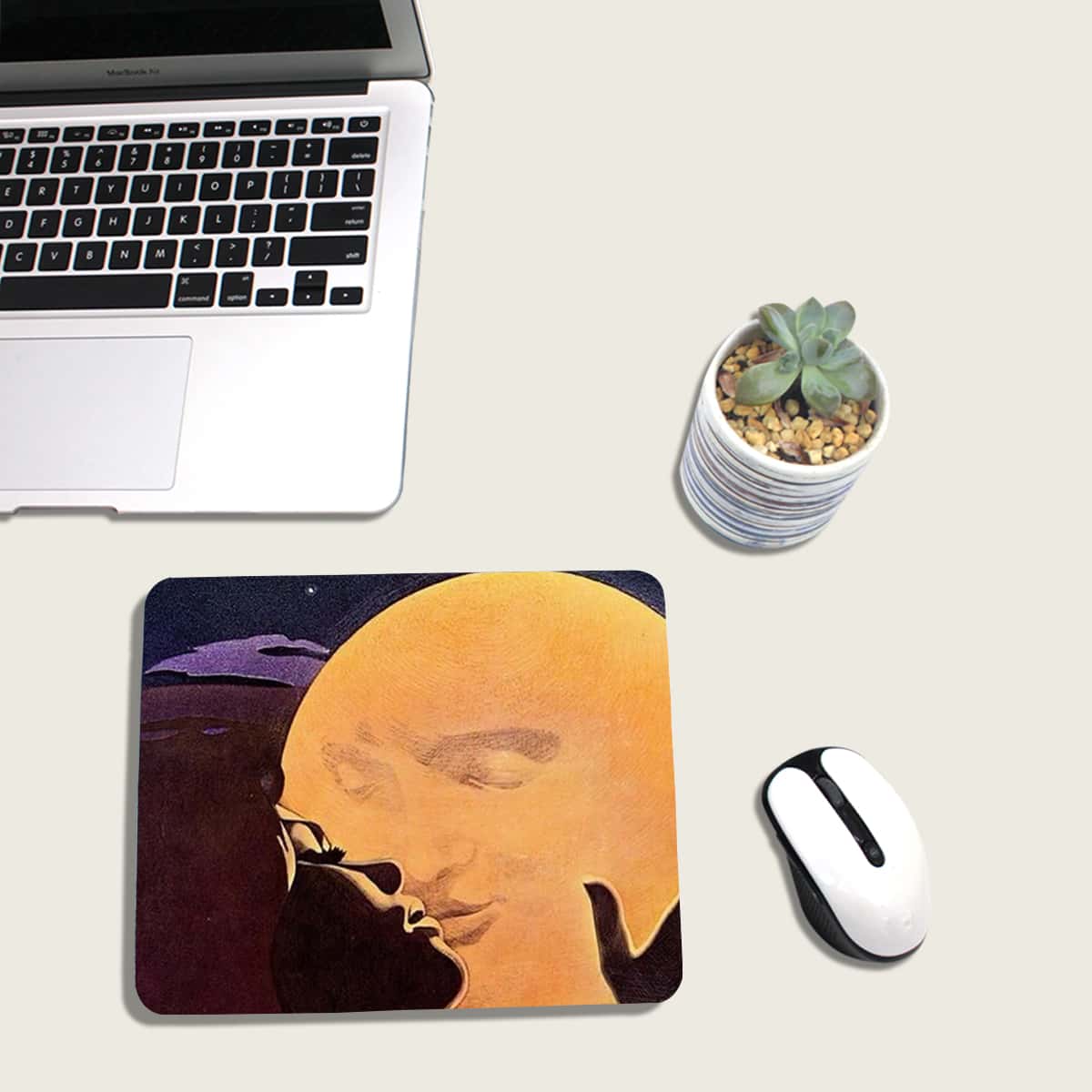 

Figure Graphic Mouse Pad, Yellow