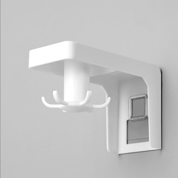 

1pc Kitchen Rotary Hook, White