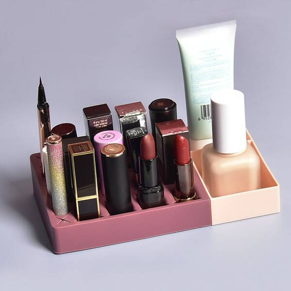 

1pc Multi-grid Cosmetic Storage Box, Multicolor