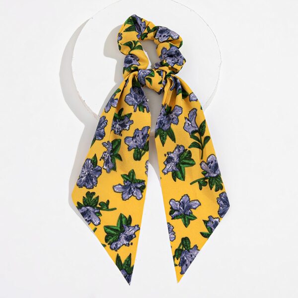 

Flower Print Hair Tie, Multicolor