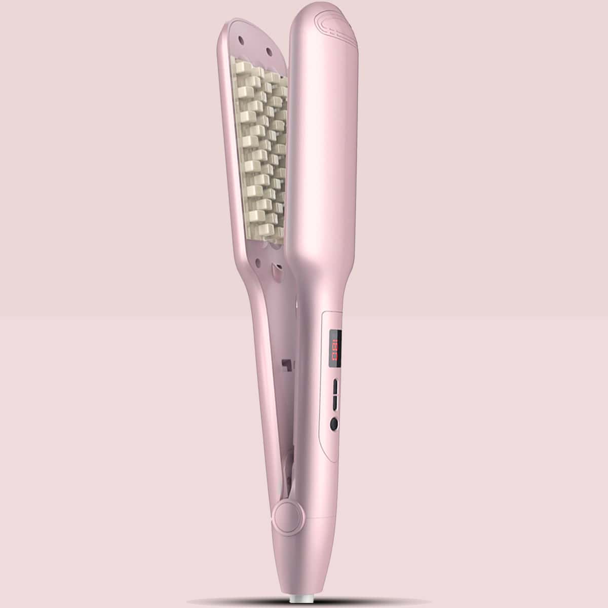 

Hair Fluffy Corn Splint Curler, Pink