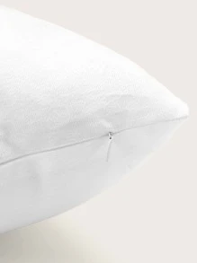 Funda De Almohada Lumbar Gráfica Con Eslogan, Funda De Cojín, Sin Relleno, Para Sofá/sala De Estar