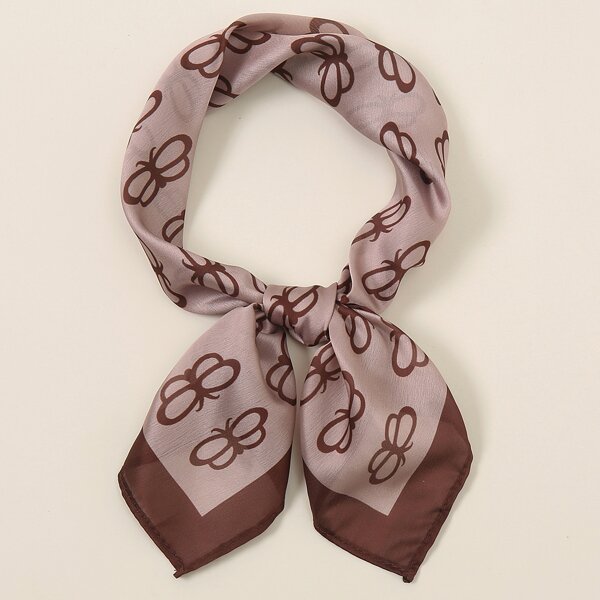 

Animal Print Bandana, Camel