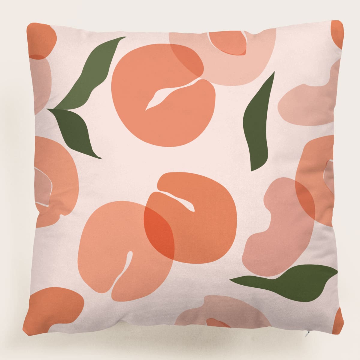 

1pc Fruit Print Pillow Cover Without Filler, Multicolor