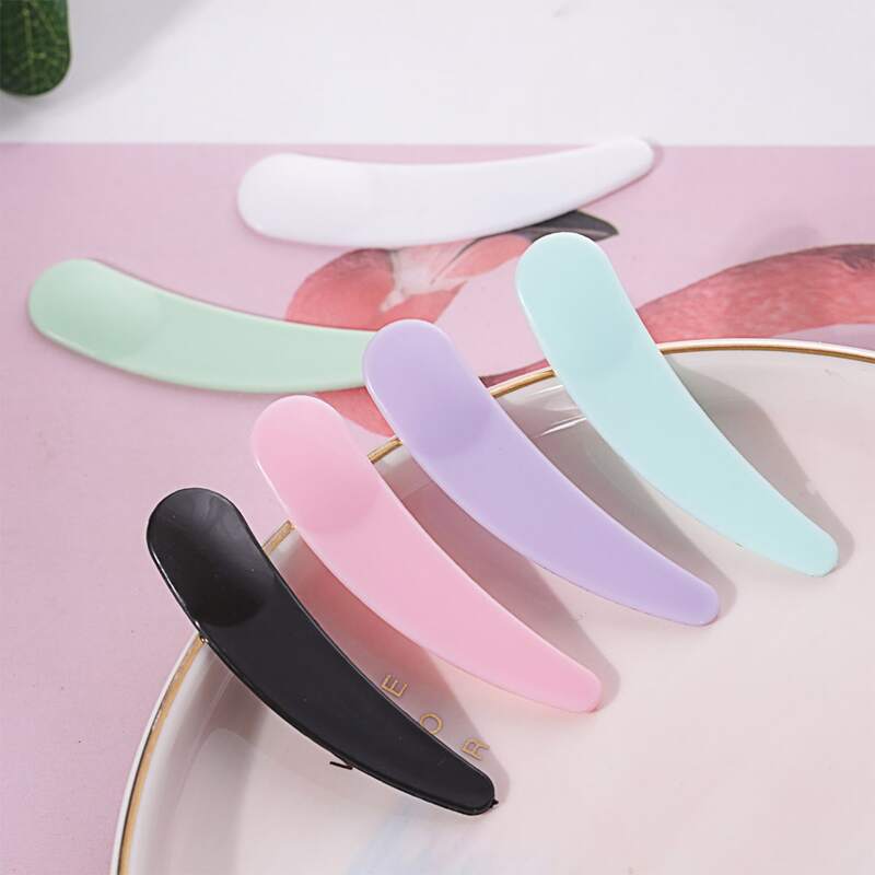 

10pcs Random Facial Mask Spoon, Multicolor