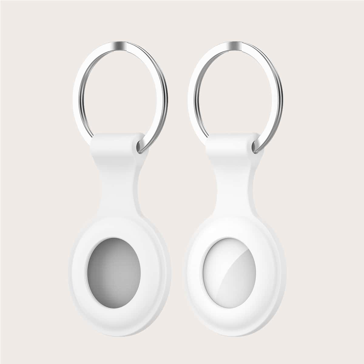 

Silicone Case For Apple Airtag, White