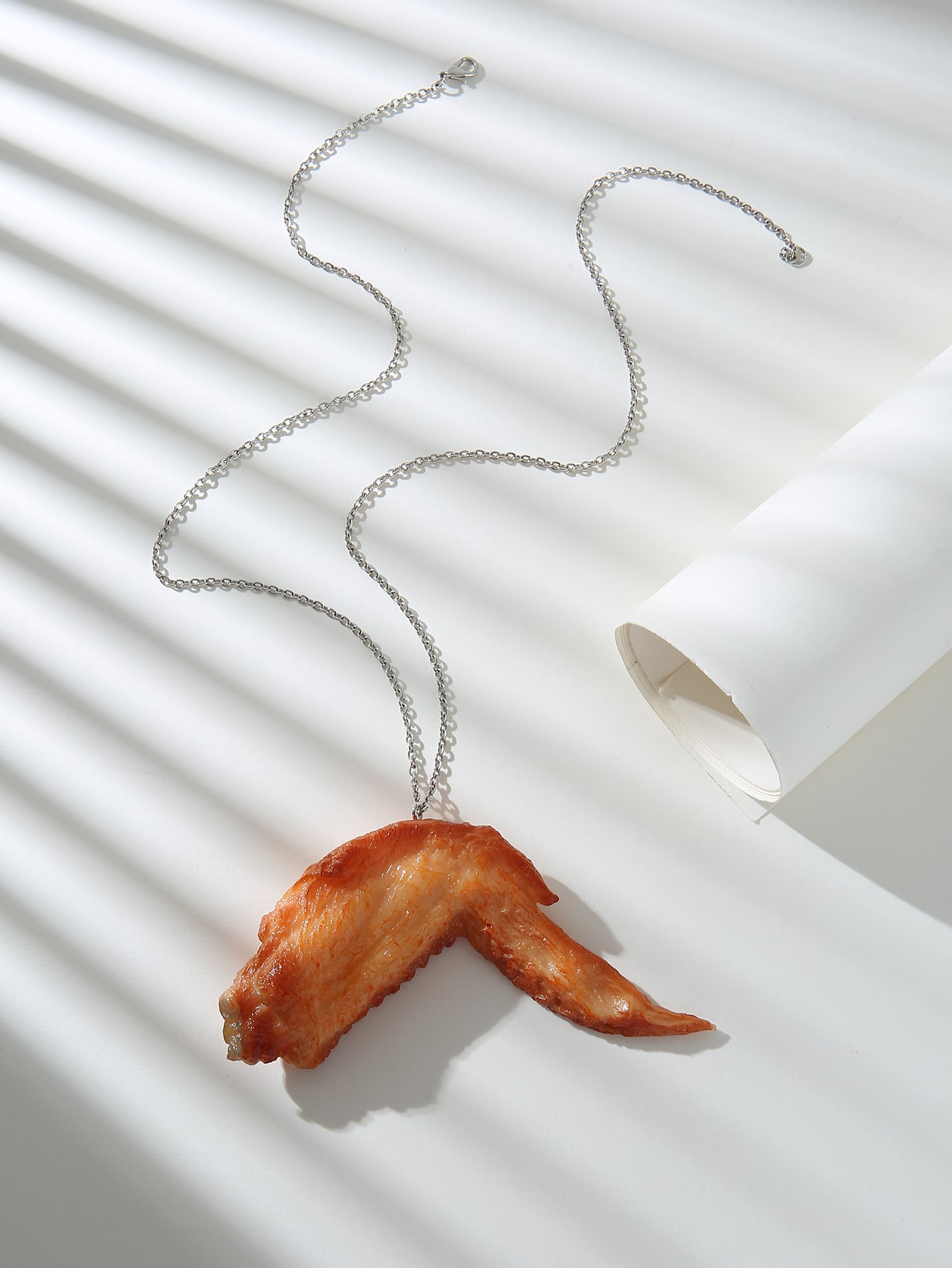 Chicken Wing Charm Necklace for Sale 
