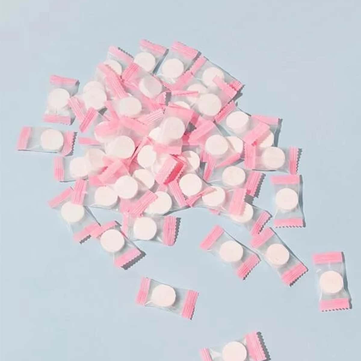 

50pcs Compressed Facial Sheet, White