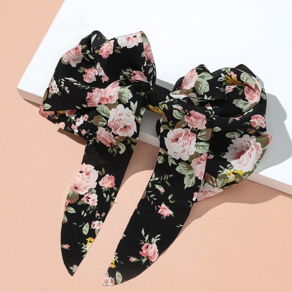 

Girls Bow Knot Hair Clip, Black