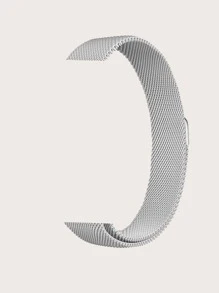 Dây đeo đồng hồ kim loại tương thích với Apple Watch - Bạc - Xem 2