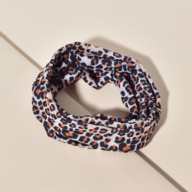 

1pc Leopard Hair Band, Multicolor