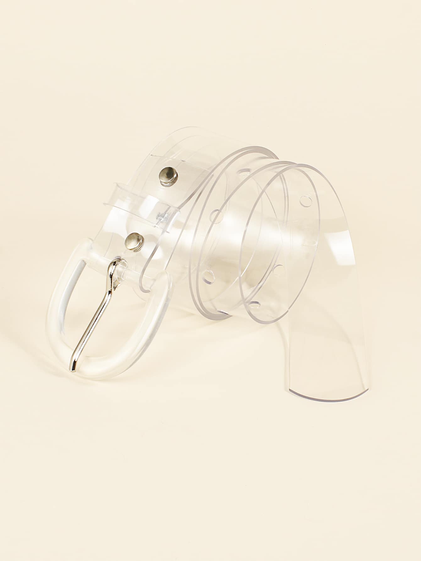 1pc Clear Belt - Clear - View 1