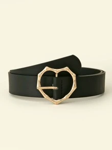 Heart Buckle Belt