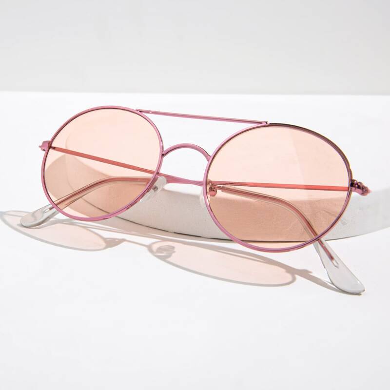 

Round Metal Frame Sunglasses