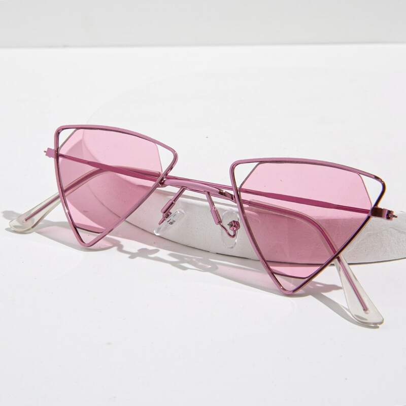 Triangle Frame Sunglasses
