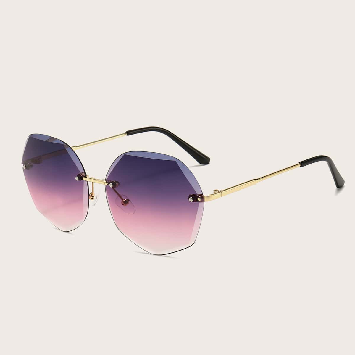 

Ombre Lens Frameless Sunglasses