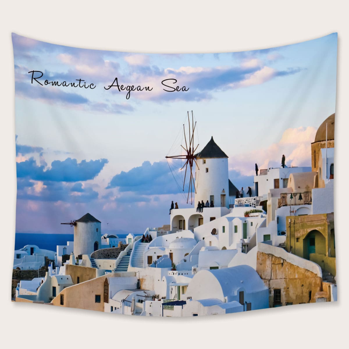 

Aegean Sea View Tapestry, Multicolor