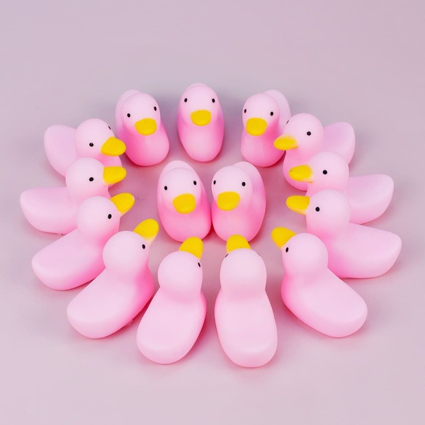 

10pcs Cartoon Duck Kids Bath Toy, Pink