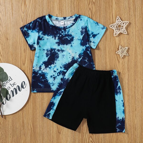 

Toddler Boys Tie Dye Tee & Track Shorts, Multicolor