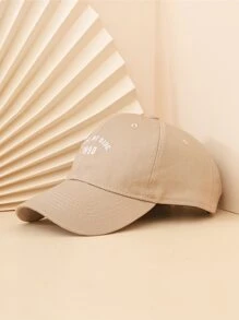 Casual Men's Khaki Baseball Cap, For Everyday Wear - Khaki - View 2