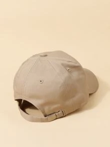 Casual Men's Khaki Baseball Cap, For Everyday Wear - Khaki - View 3