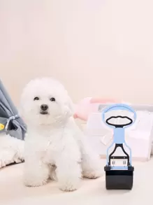 1pc Pet Pooper Scooper - Blue - View 1