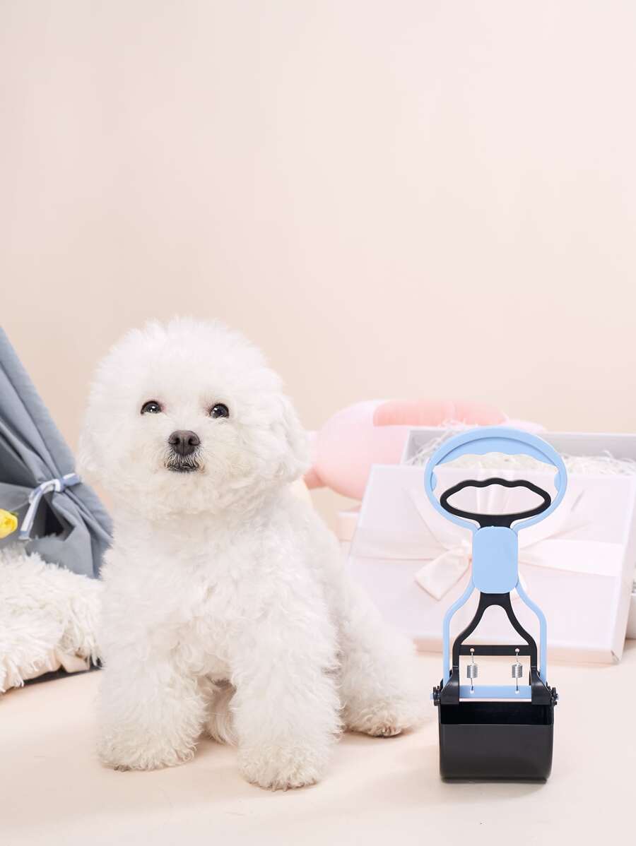 1pc Pet Pooper Scooper - Blue - View 1