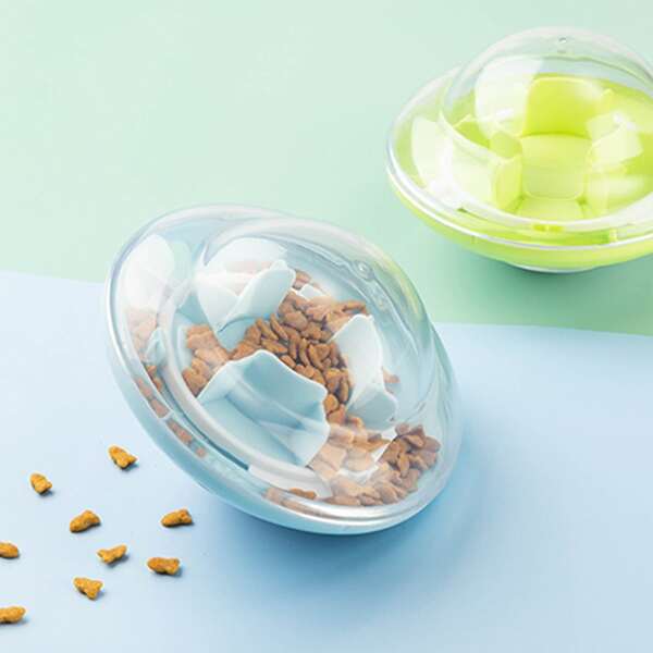 

1pc Random Color Pet Leaking Food Ball, Multicolor